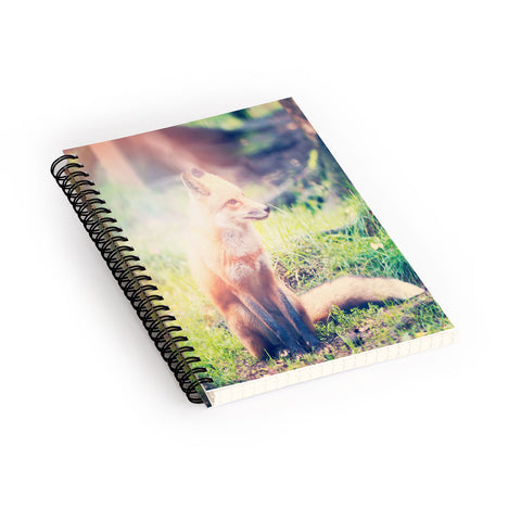 Maybe Sparrow Photography Sunny Fox Spiral Notebook