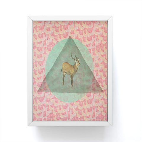 Maybe Sparrow Photography The Waterbuck Framed Mini Art Print