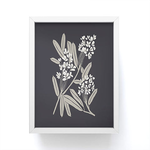Megan Galante Boho Botanica Black Framed Mini Art Print