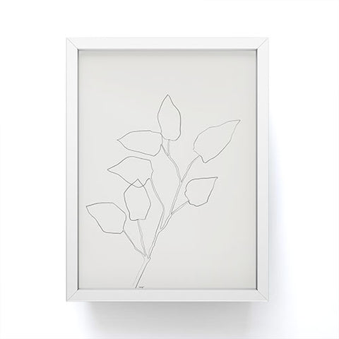 Megan Galante Floral Study no 5 Framed Mini Art Print