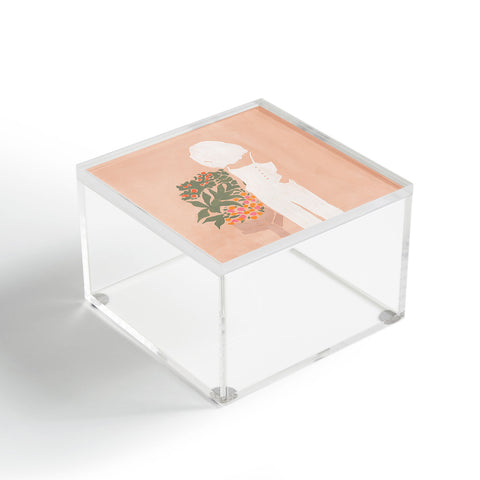 Megan Galante Flower Shoppe Girl Acrylic Box