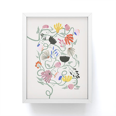 Megan Galante Frances Floral Framed Mini Art Print