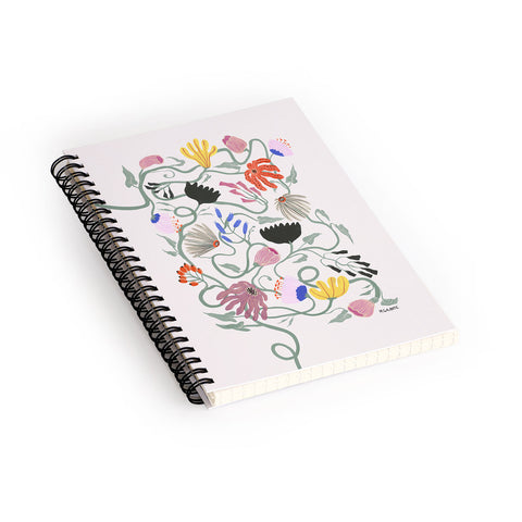 Megan Galante Frances Floral Spiral Notebook