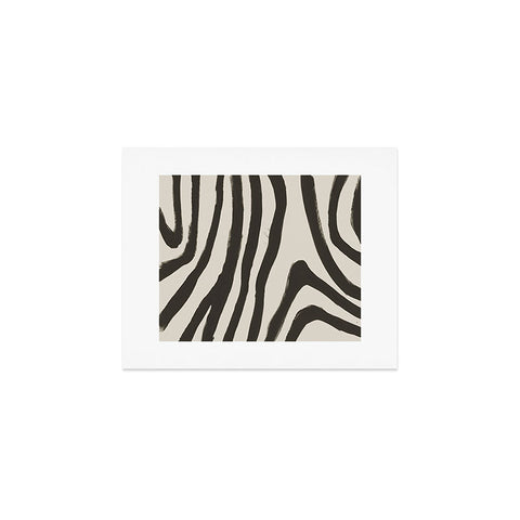 Megan Galante Painted Zebra Art Print