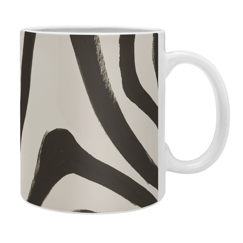 Megan Galante Painted Zebra Coffee Mug