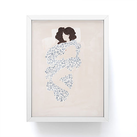 Megan Galante Sleeping in Framed Mini Art Print