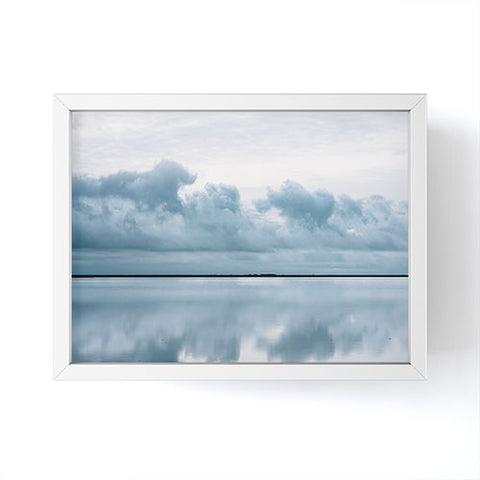 Michael Schauer Epic Sky reflection in Iceland Framed Mini Art Print