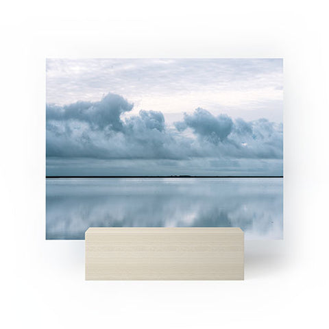 Michael Schauer Epic Sky reflection in Iceland Mini Art Print