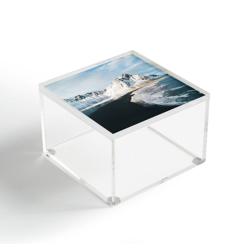 Michael Schauer Iceland Mountain Beach Acrylic Box