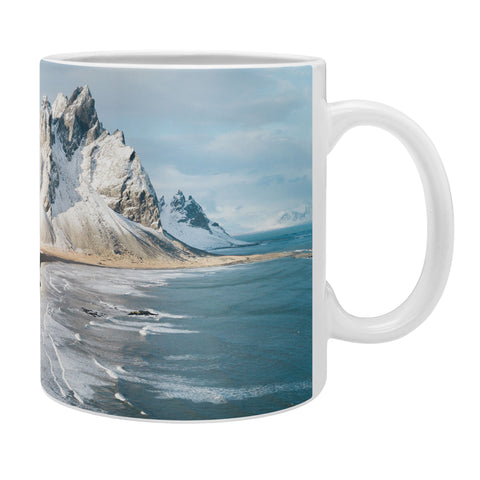 Michael Schauer Iceland Mountain Beach Coffee Mug