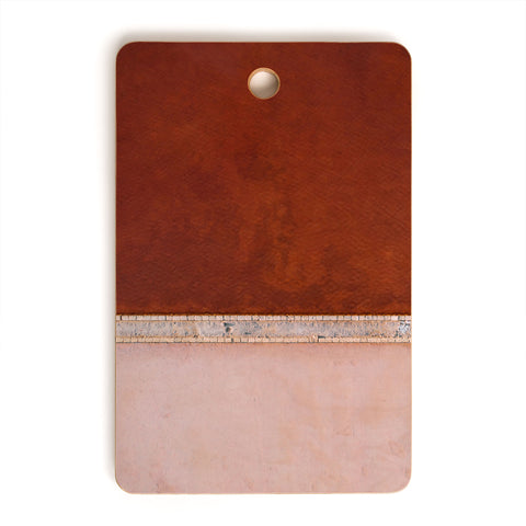Michael Schauer Minimal and abstract aerial view Cutting Board Rectangle