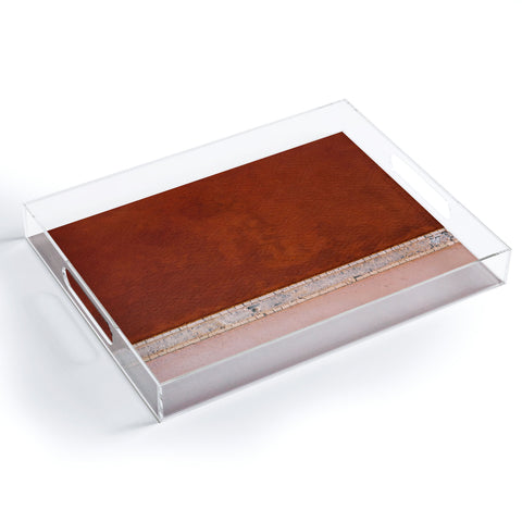 Michael Schauer Minimal and abstract aerial view Acrylic Tray