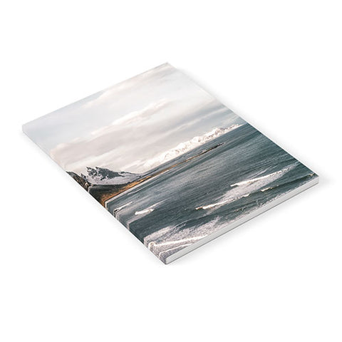 Michael Schauer Stokksnes Icelandic Mountain Beach Sunset Notebook