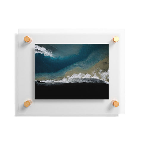 Michael Schauer Where the river meets the ocean Floating Acrylic Print