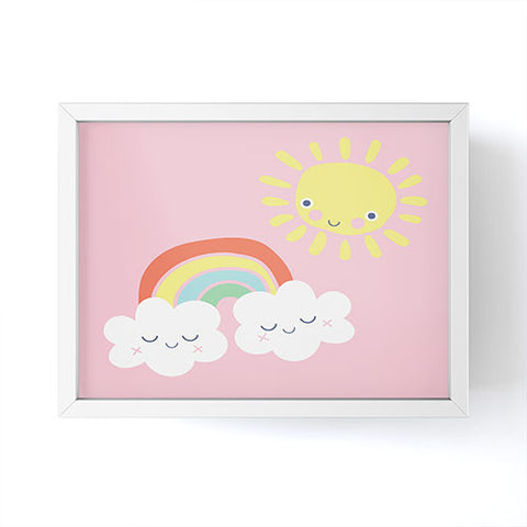 MICHELE PAYNE Fair Weather Friends Framed Mini Art Print