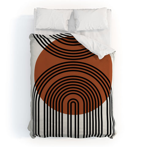 Miho minimal classic arch Duvet Cover