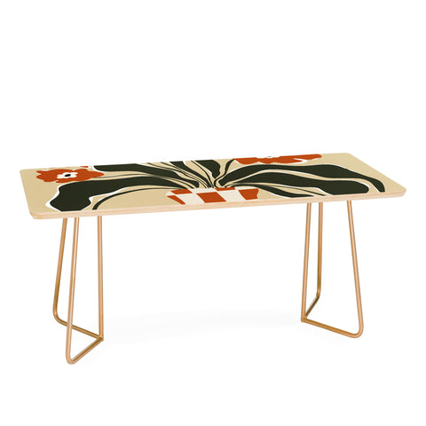 Miho Terracotta Spring Coffee Table