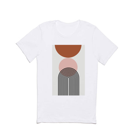 Miho terracotta sun and moon abstract Classic T-shirt