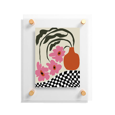 Miho Vintage blossom Floating Acrylic Print