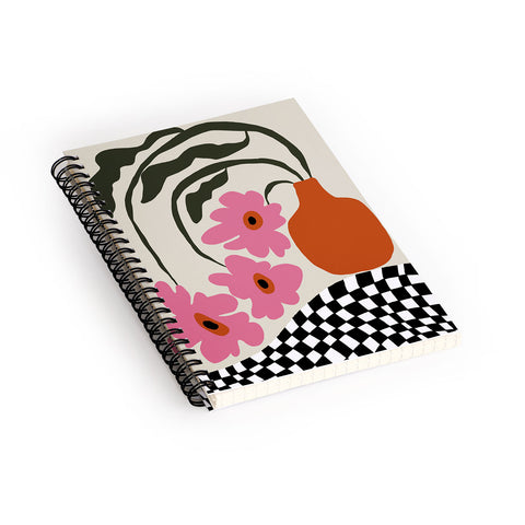 Miho Vintage blossom Spiral Notebook