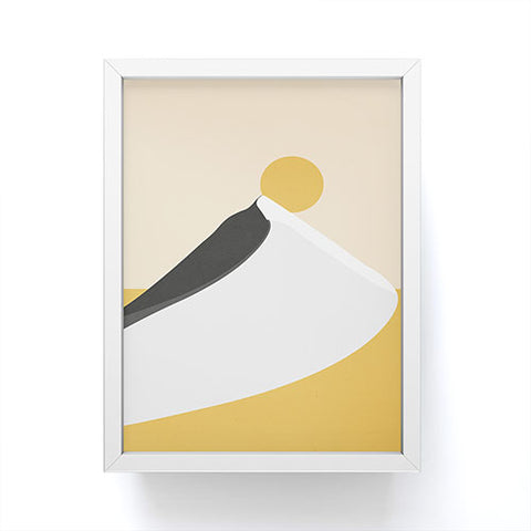 Mile High Studio Abstract Dune Golden Desert Framed Mini Art Print
