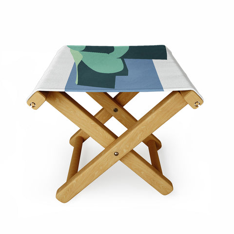 Mile High Studio Color and Shape Cliffs of Moher Folding Stool