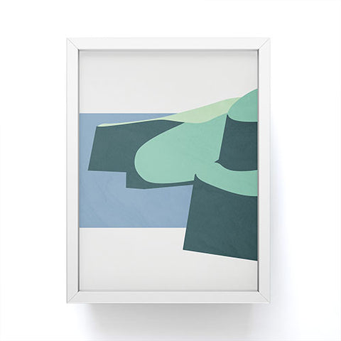 Mile High Studio Color and Shape Cliffs of Moher Framed Mini Art Print