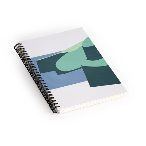 Mile High Studio Color and Shape Cliffs of Moher Spiral Notebook
