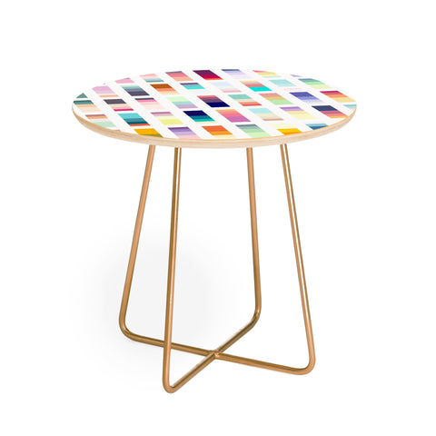 Mile High Studio Color Trap No 1 Round Side Table