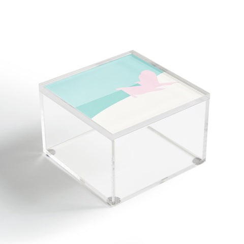 Mile High Studio Minimal Beach Chair Turquoise Acrylic Box