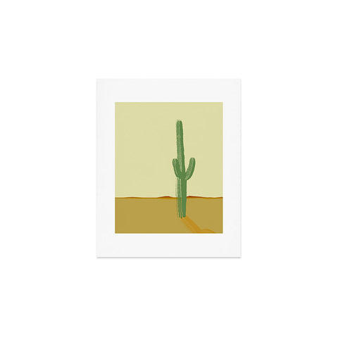 Mile High Studio The Lonely Cactus Summer Art Print
