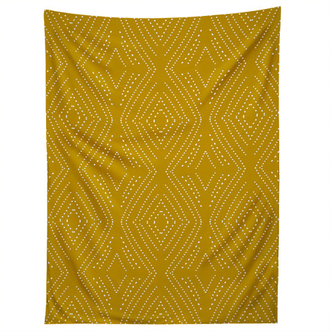 Mirimo Afriican Diamond Yellow Ochre Tapestry
