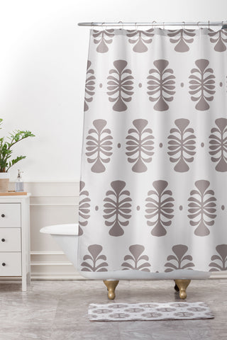 Mirimo Aruba Fine Linen Shower Curtain And Mat