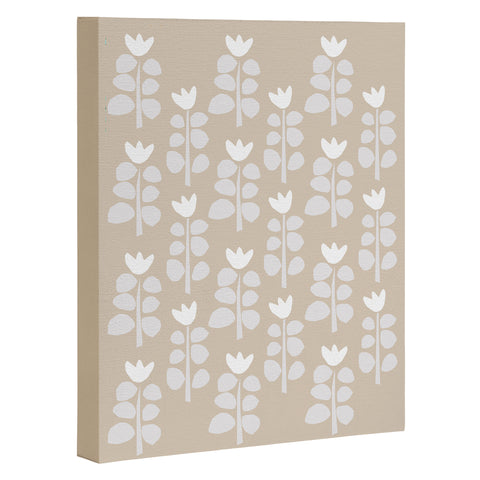 Mirimo Blooming Spring Beige Art Canvas