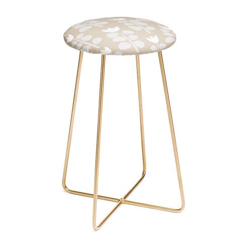 Mirimo Blooming Spring Beige Counter Stool