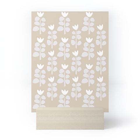 Mirimo Blooming Spring Beige Mini Art Print