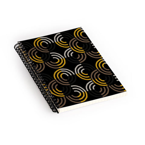 Mirimo Dance on Black Spiral Notebook