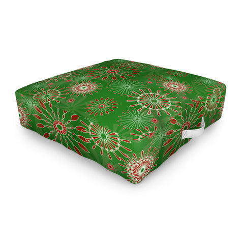 Mirimo Festivity Green Outdoor Floor Cushion