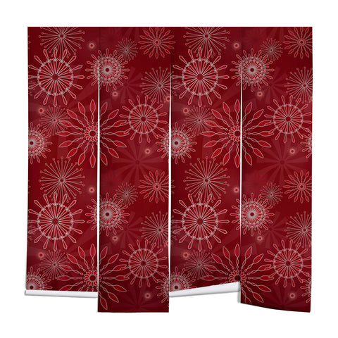Mirimo Festivity Red Wall Mural
