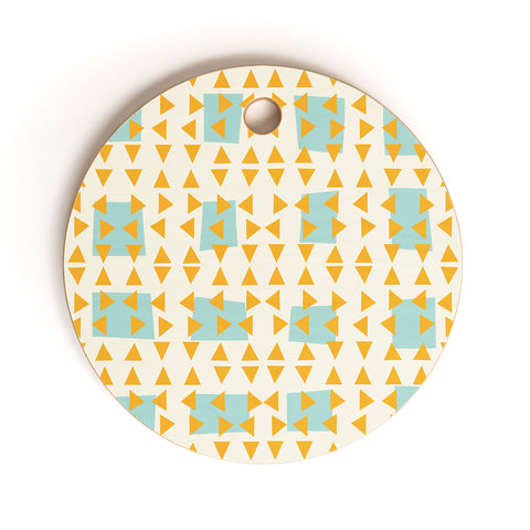 Mirimo Fez Turquoise Cutting Board Round