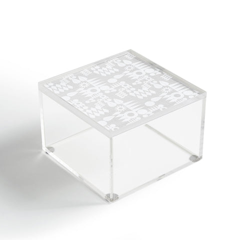 Mirimo Geometric Play Grey Acrylic Box