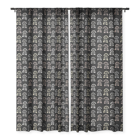 Mirimo Gloria Black Sheer Window Curtain
