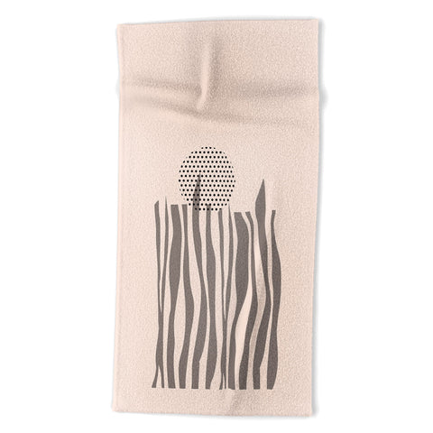 Mirimo Grey Sunset Beach Towel