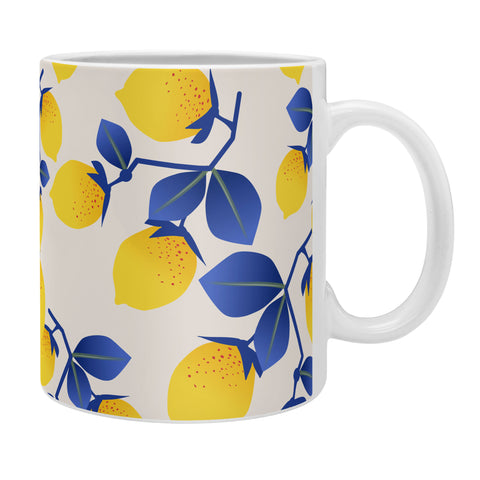 Mirimo Lemons Blue Coffee Mug