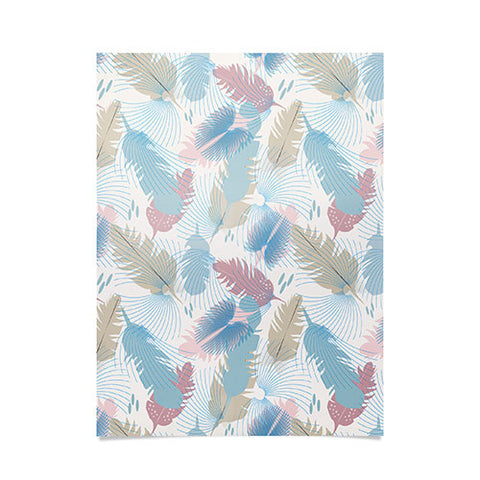 Mirimo Light Feathers Poster