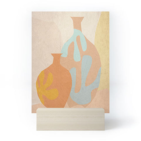 Mirimo Mditerranean Vases Mini Art Print
