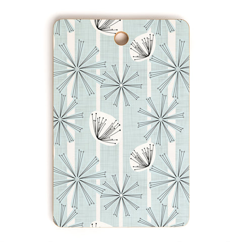 Mirimo Midcentury Floral Light Cutting Board Rectangle