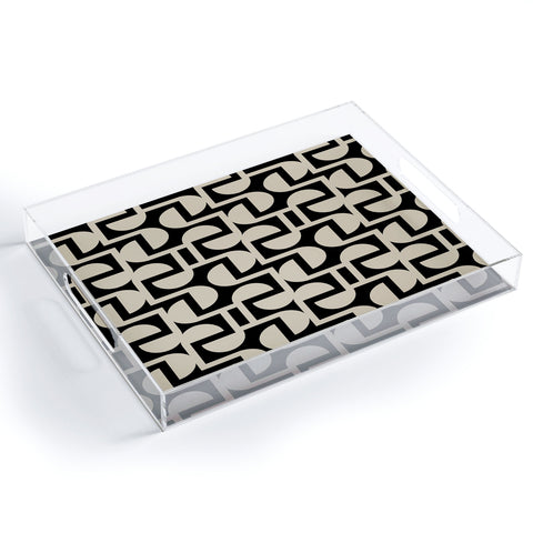 Mirimo Modern Labyrinth Elegant Acrylic Tray