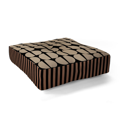 Mirimo Moderno Cofee and Cocoa Floor Pillow Square