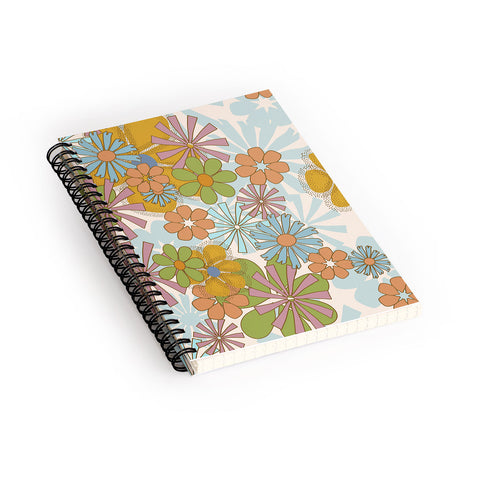 Mirimo Nostalgic Blooms Spiral Notebook